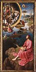 St John Altarpiece [detail 8, right wing] by Hans Memling